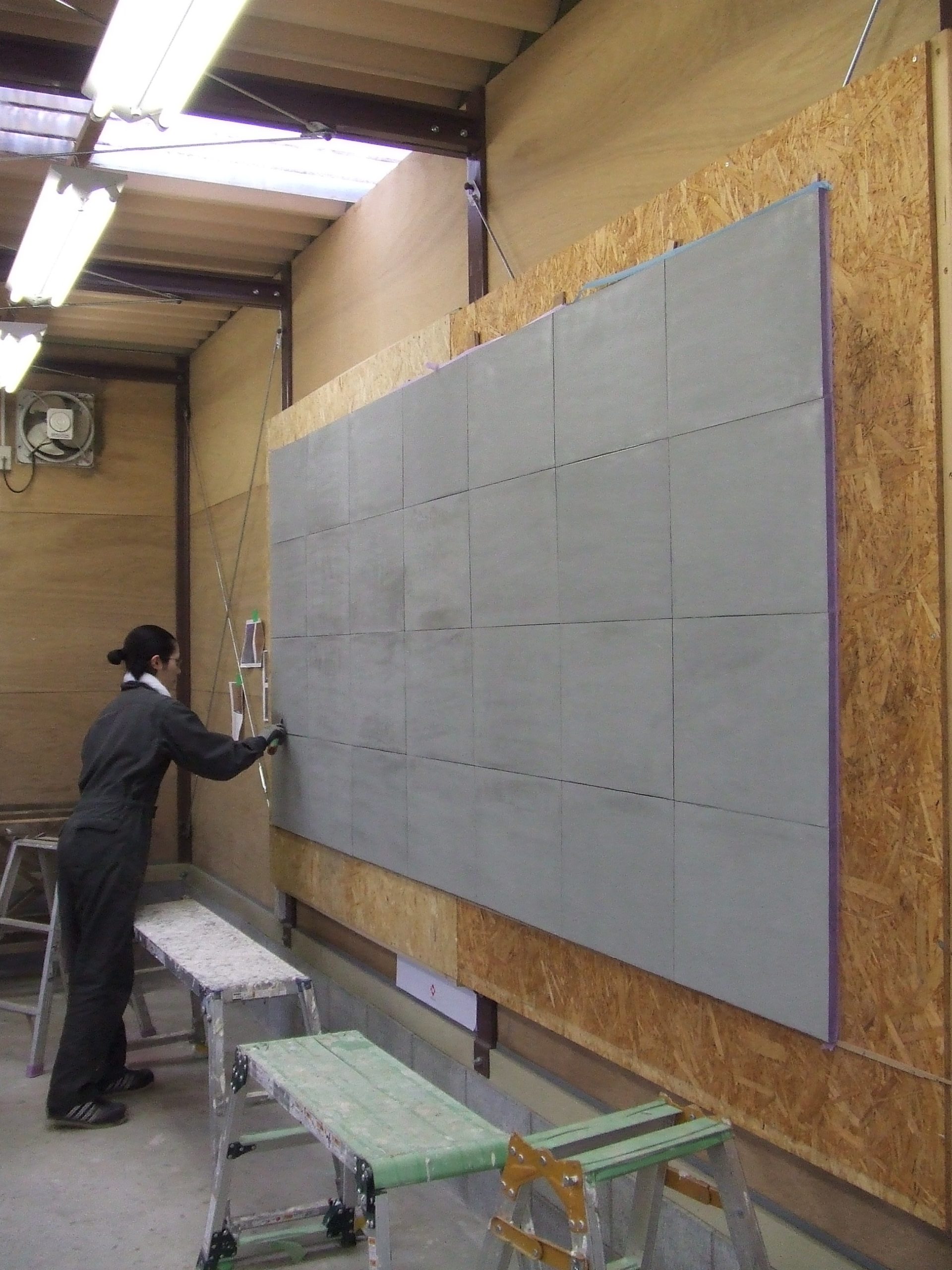 Metal Gradation Wall