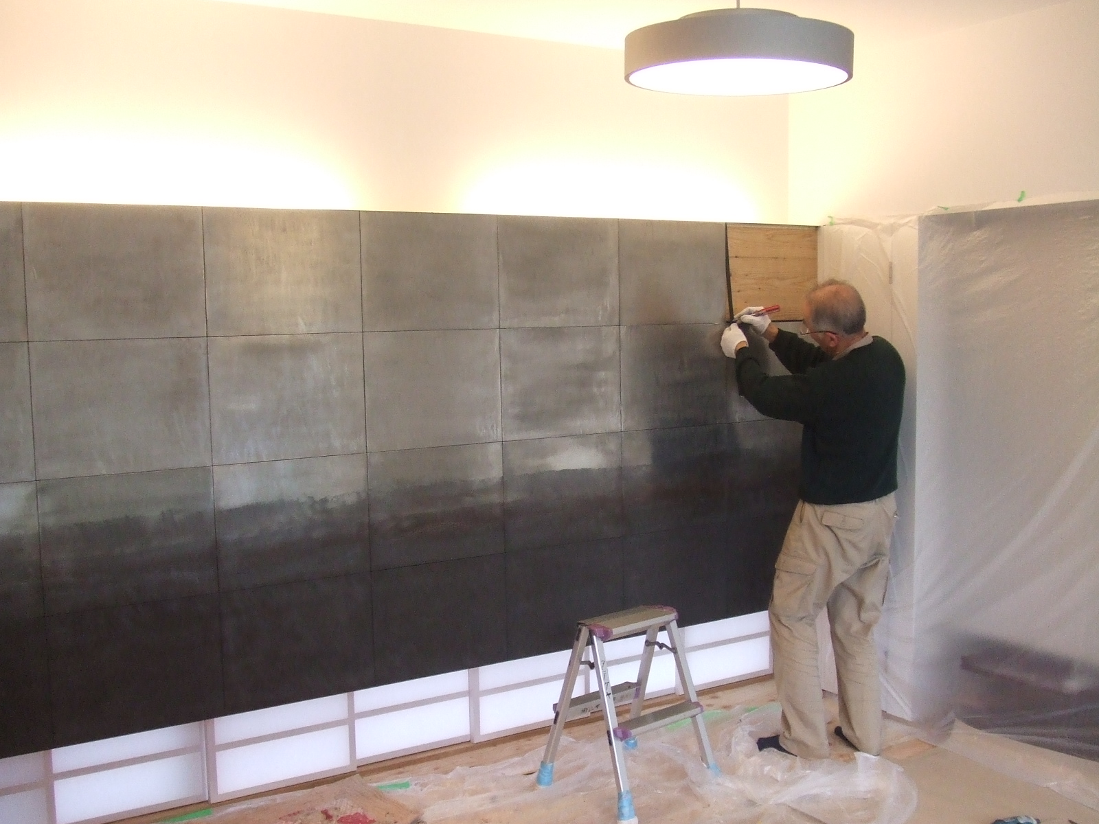 Metal Gradation Wall